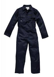 Navy boiler suits poly/cotton